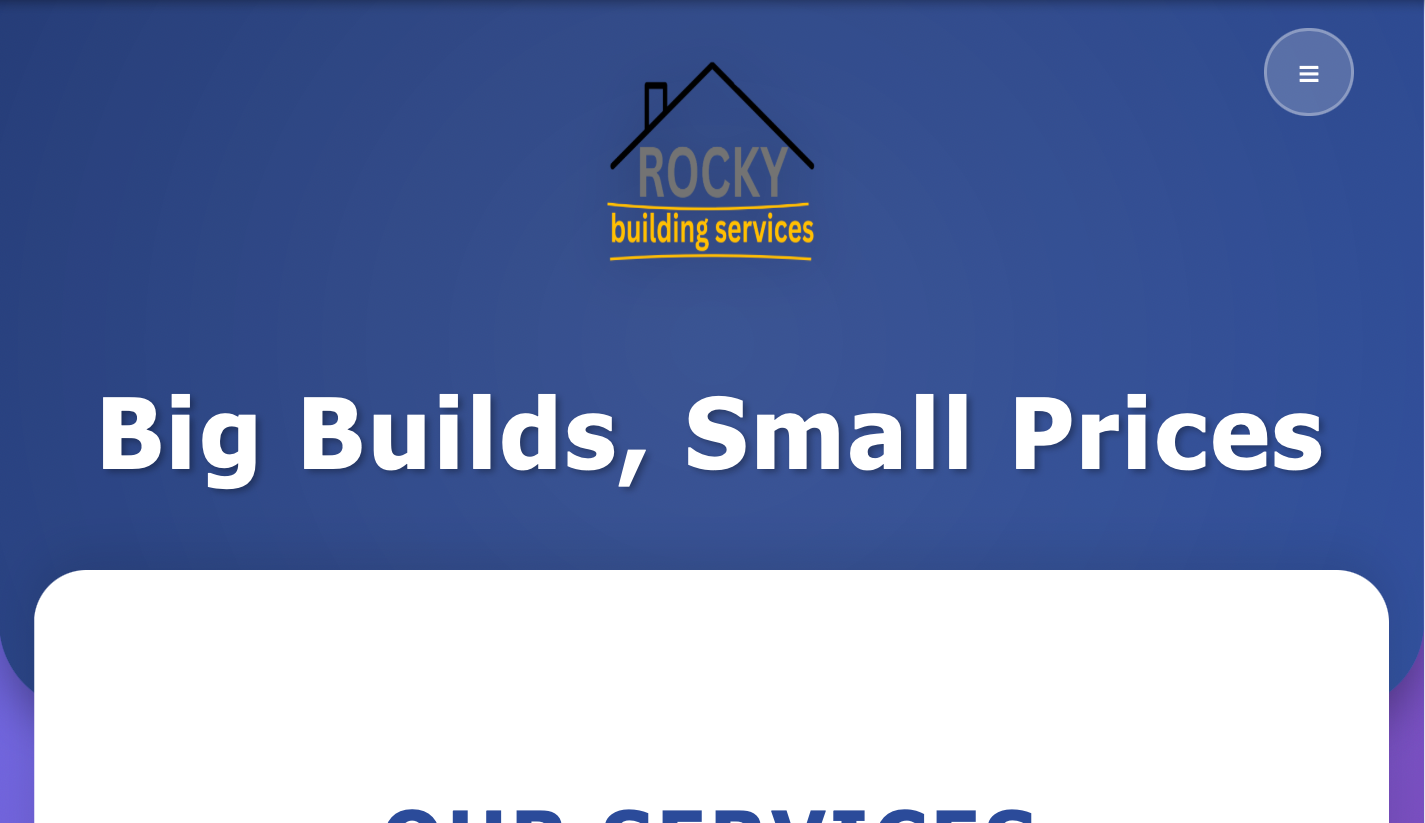 building services website