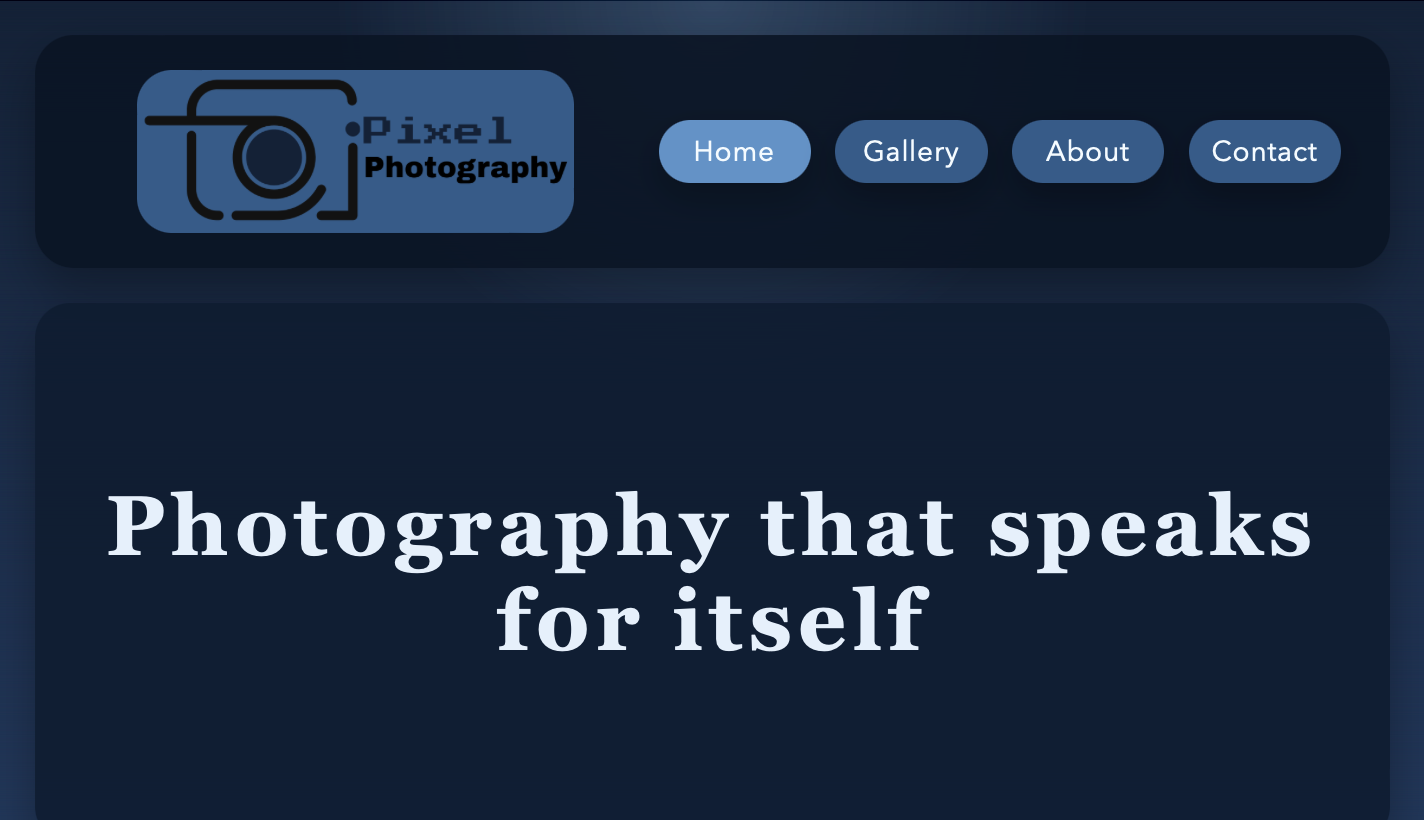 photography website